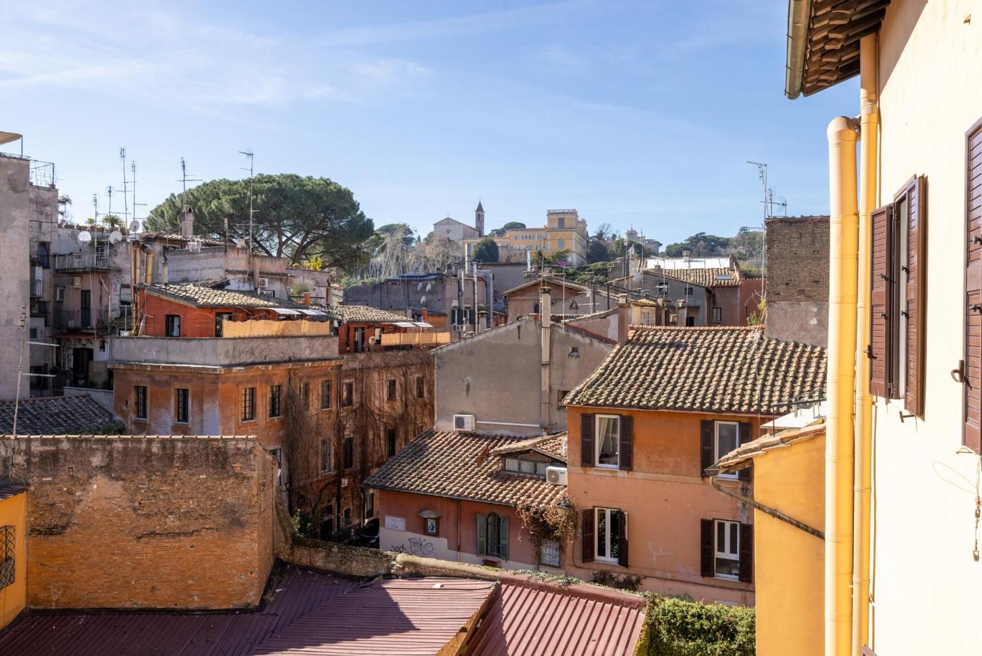 Maison Blu - In Trastevere Roma Esterno foto